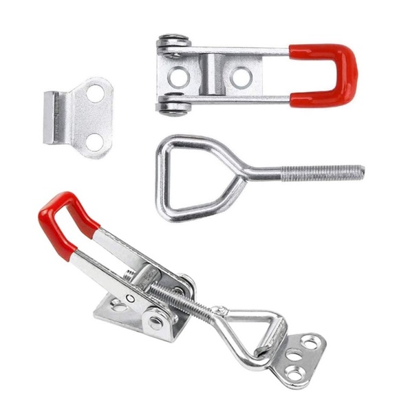 6pc Adjustable Toggle Latch Clamp Metal Draw Latch for Door, Box Case Trunk - Picture 2 of 7